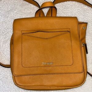 Steve Madden Mustard Yellow Backpack